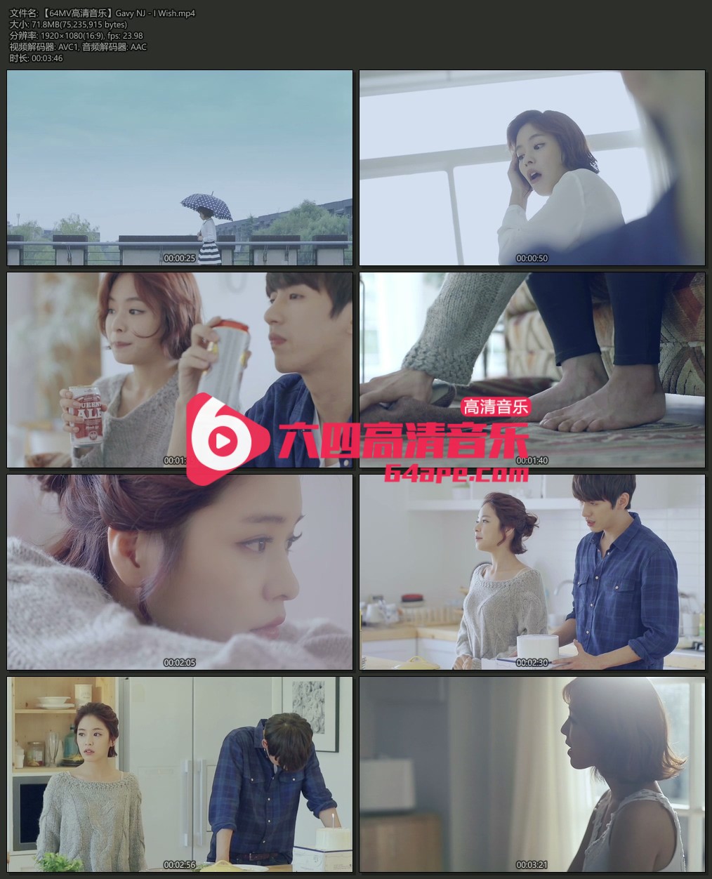 Gavy NJ 《I Wish》 1080P