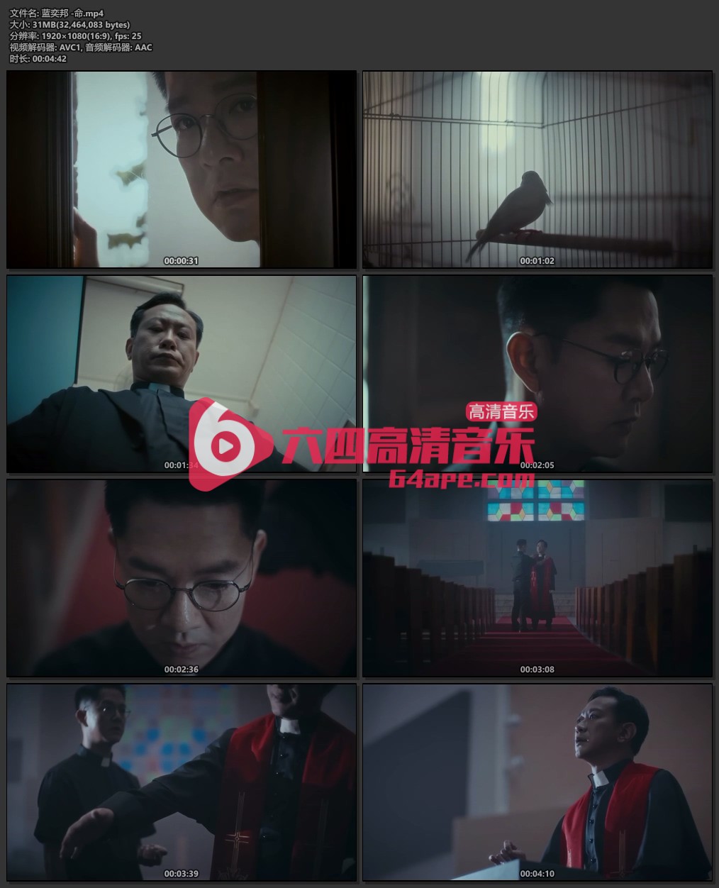 蓝奕邦《命》1080P