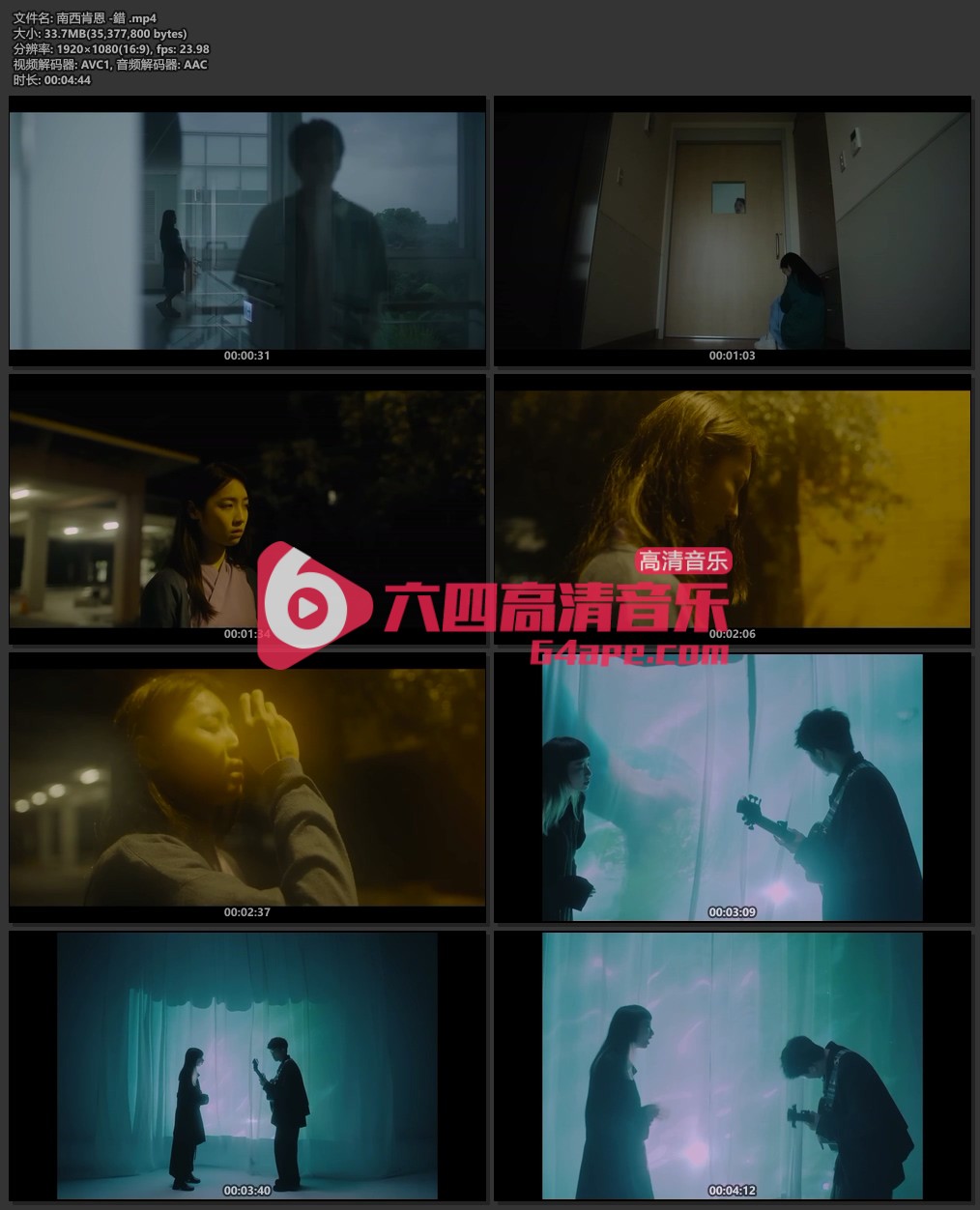 南西肯恩《錯》1080P