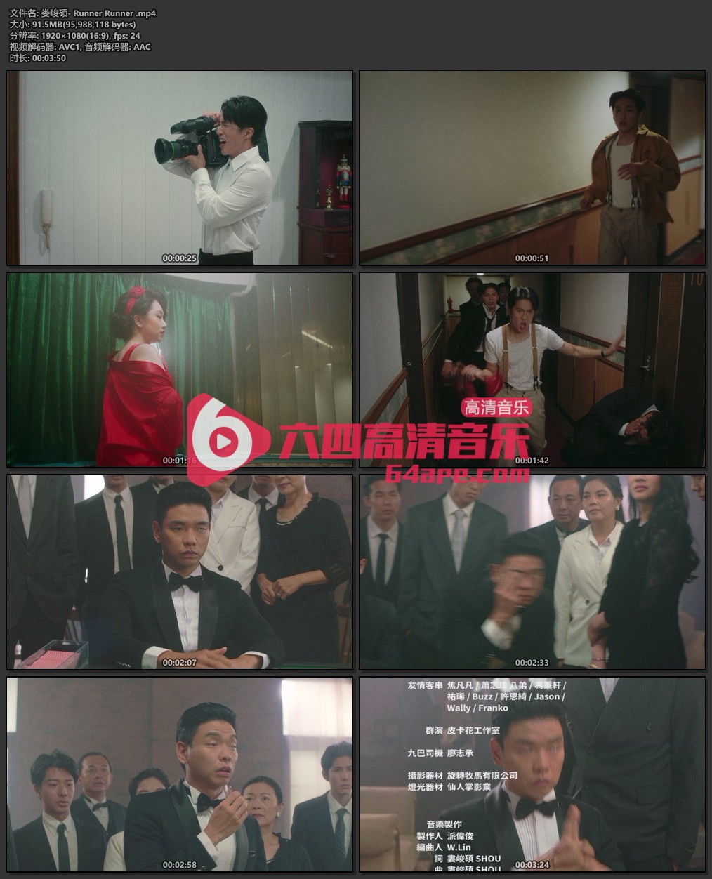 娄峻硕《Runner Runner》1080P