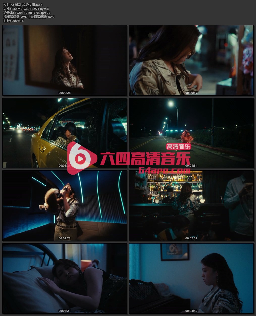 树莉《垃圾女星》1080P