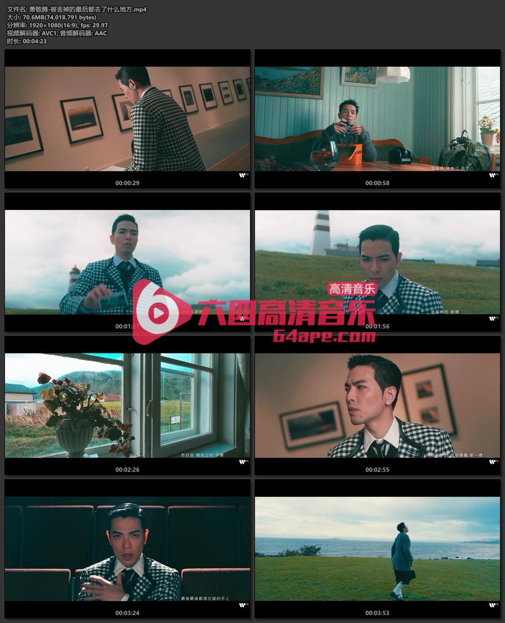 萧敬腾《被丟掉的最后都去了什么地方》1080P