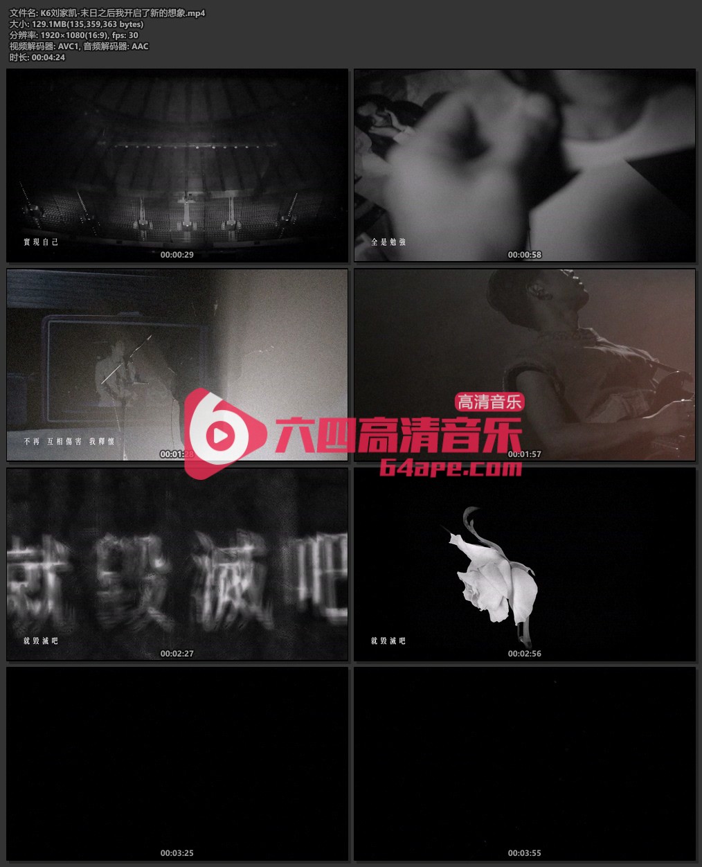 K6刘家凯《末日之后我开启了新的想象》1080P